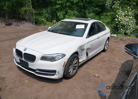 2014 BMW 528I xDrive z USA, uszkodzony, nr VIN WBA5A7C57ED615984